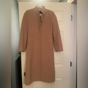 J. Crew vintage long wool coat